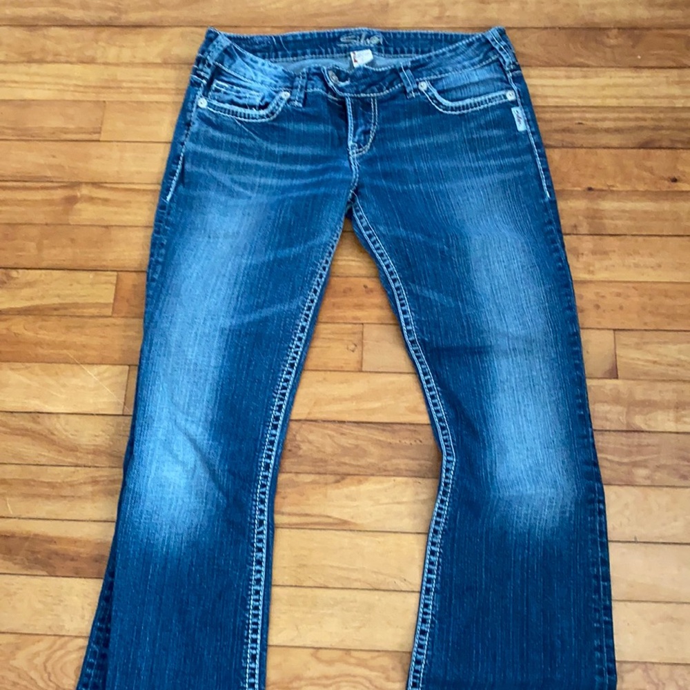 Tuesday silver jeans